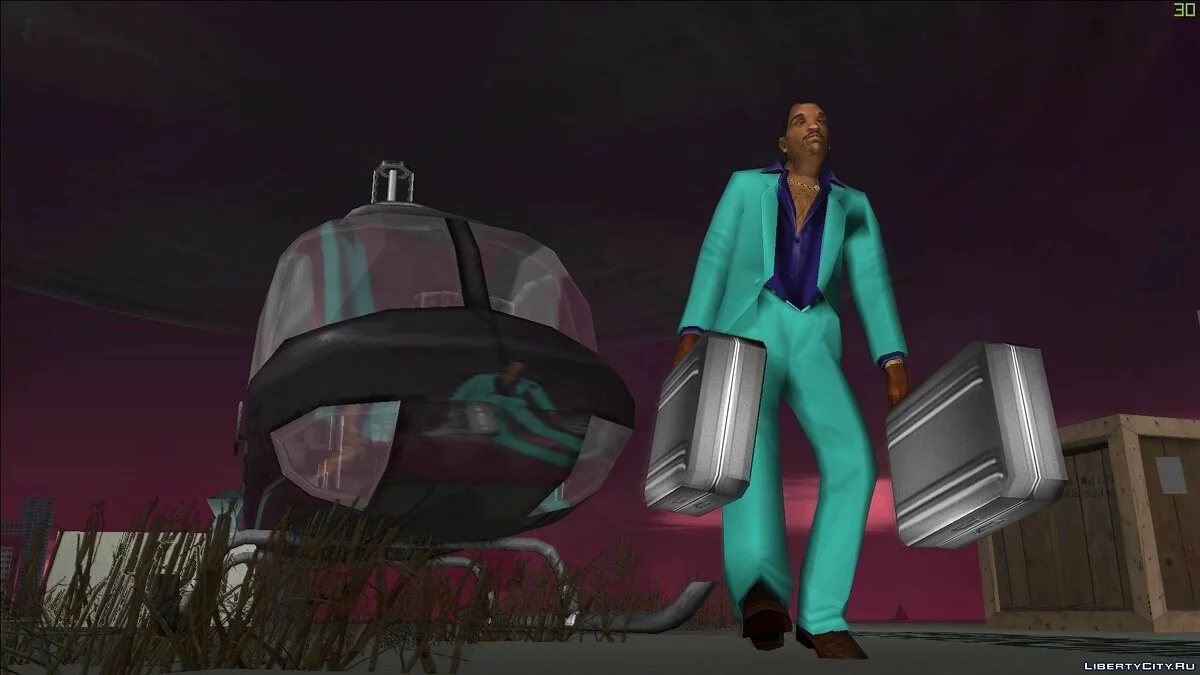 Vic Vance in suit / GTA Vice City