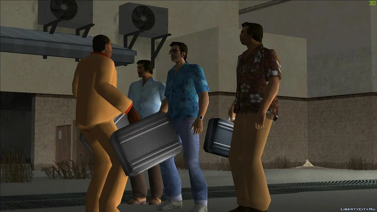 Vic Vance in suit / GTA Vice City