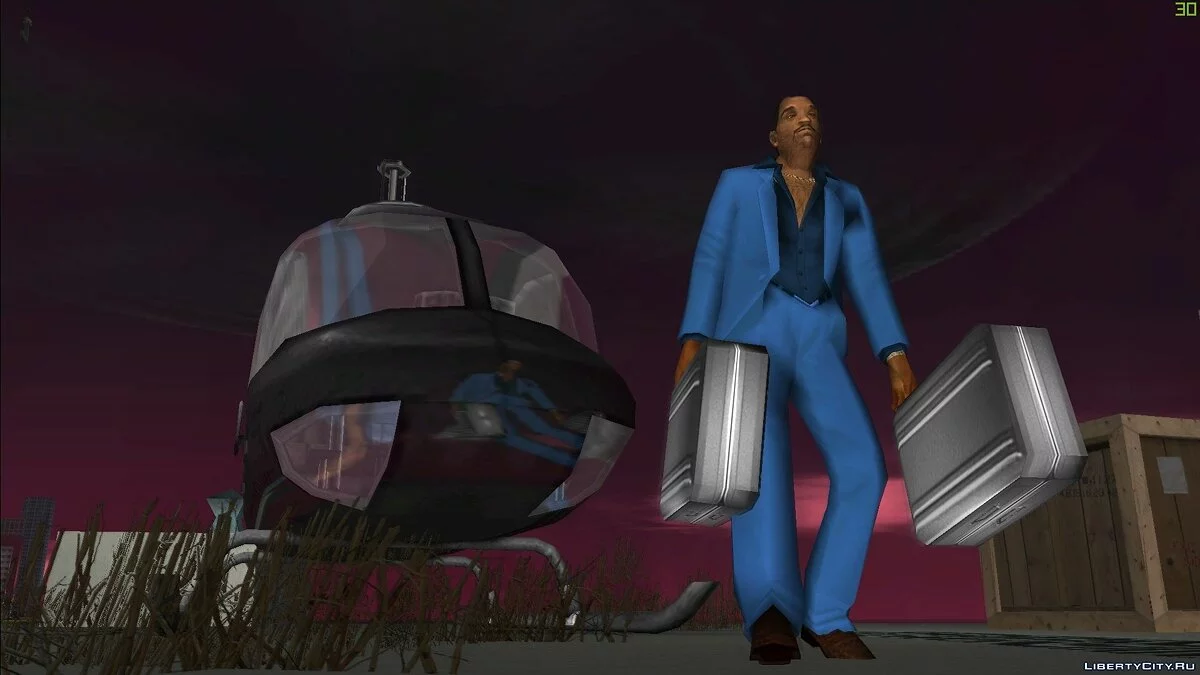 Vic Vance in suit / GTA Vice City