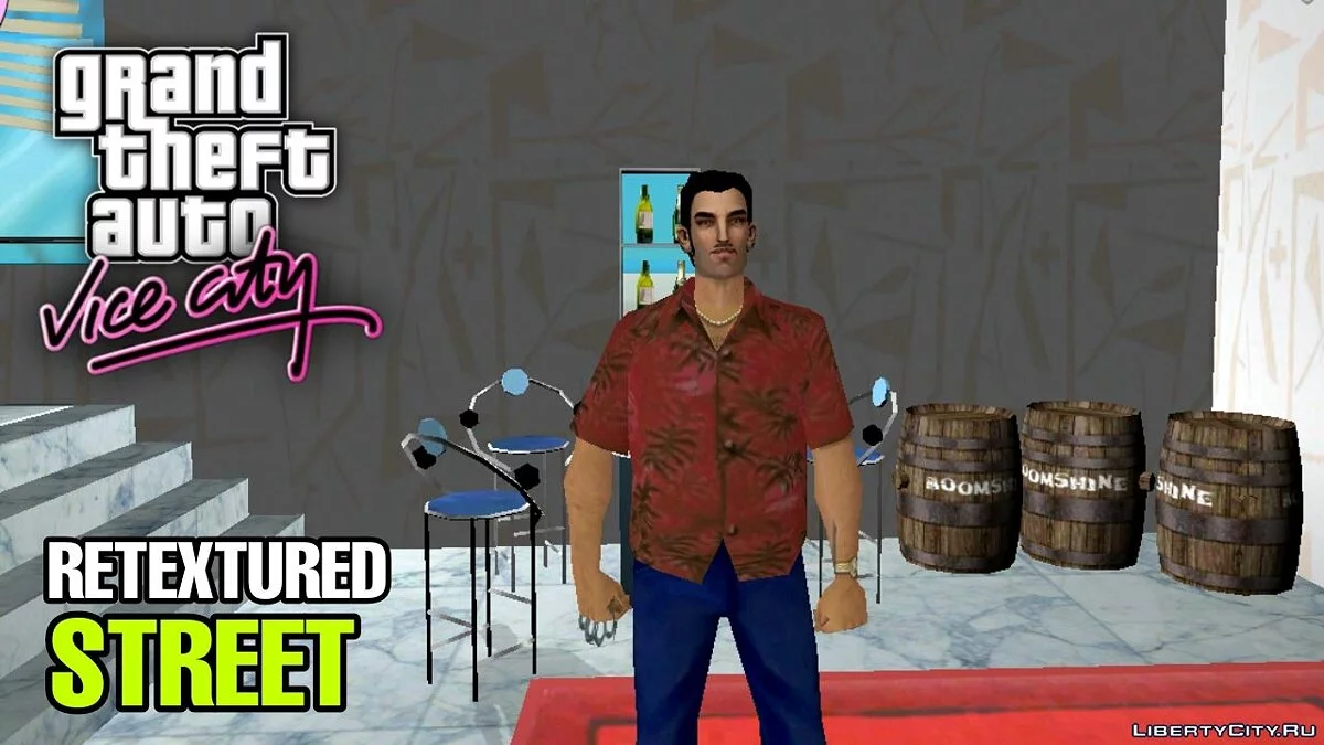 Tommy Retextured (Claude-Style) for PC/Android / GTA Vice City