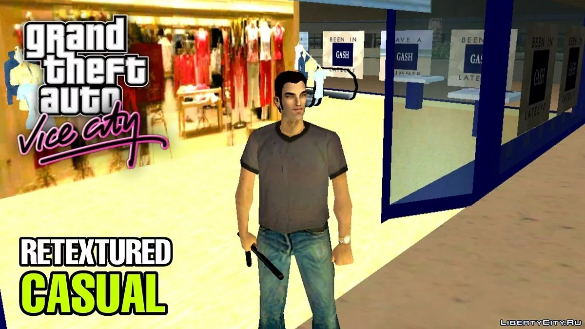 Tommy Retextured (Claude-Style) for PC/Android / GTA Vice City