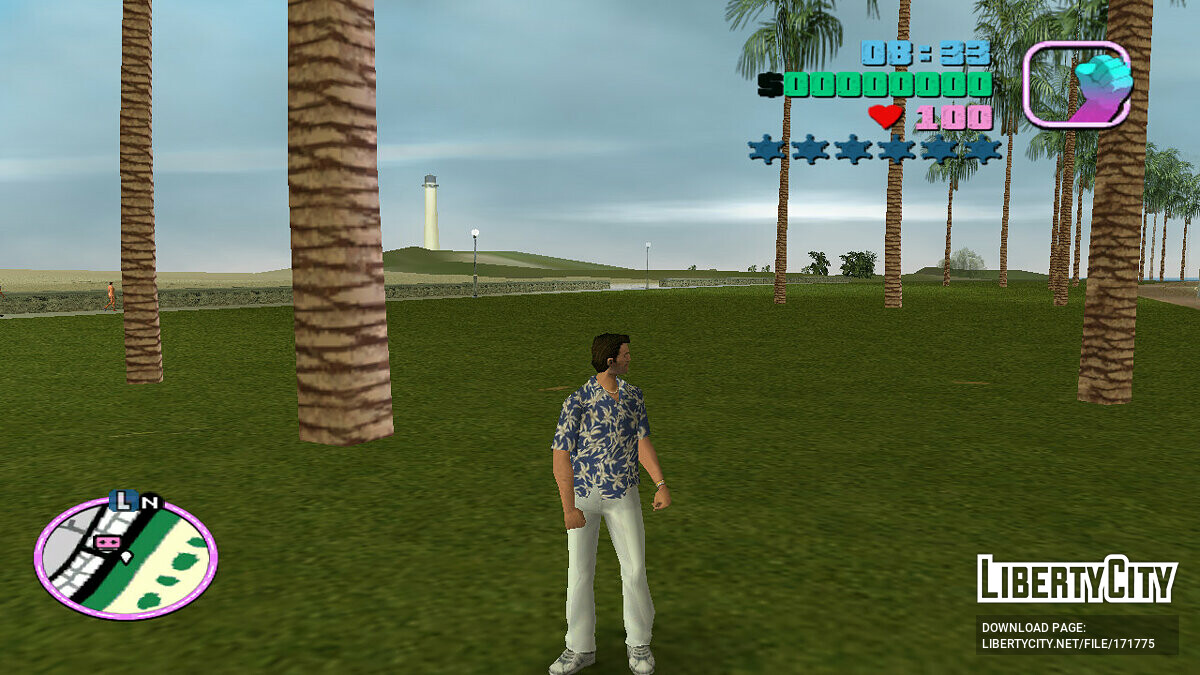 Hawaiian clothes for Tommy for GTA Vice City - Картинка #2