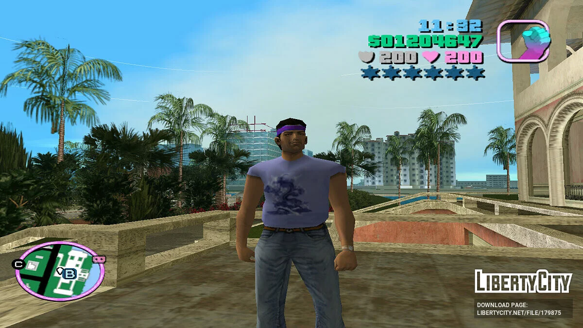 Одежда банды Гаитян / GTA Vice City