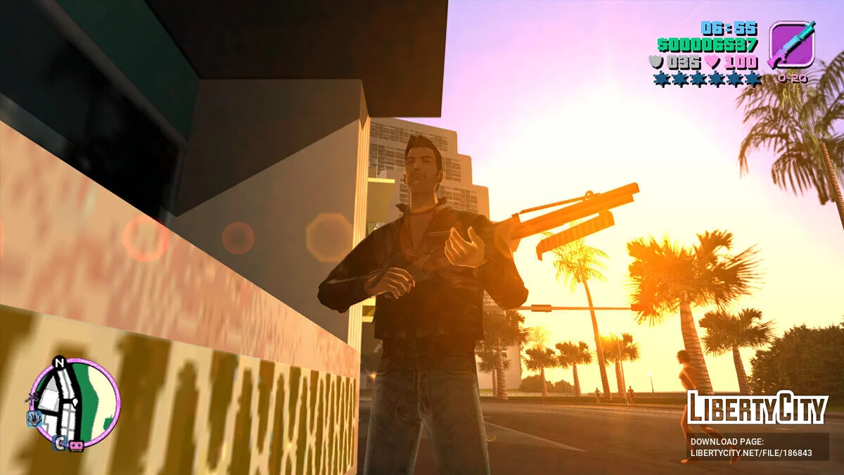 Куртка Клода в 1986 / GTA Vice City