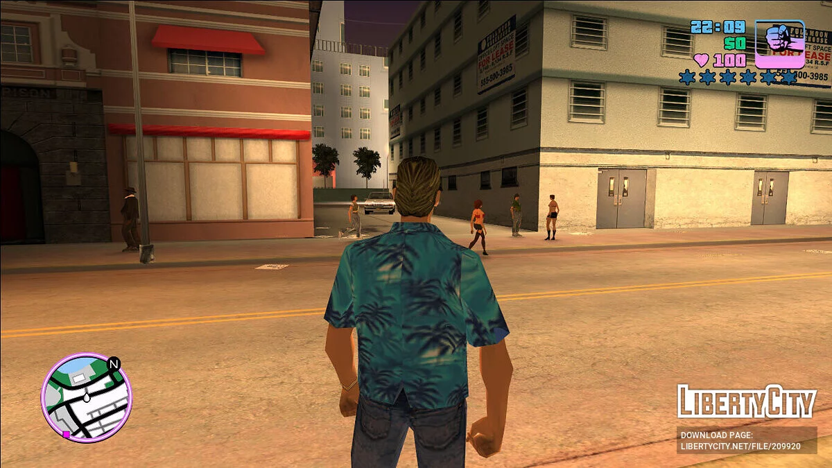 Томми - голубоглазый блондин / GTA Vice City
