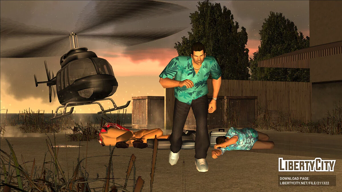 Новые гавайские рубашки для Томми / GTA Vice City
