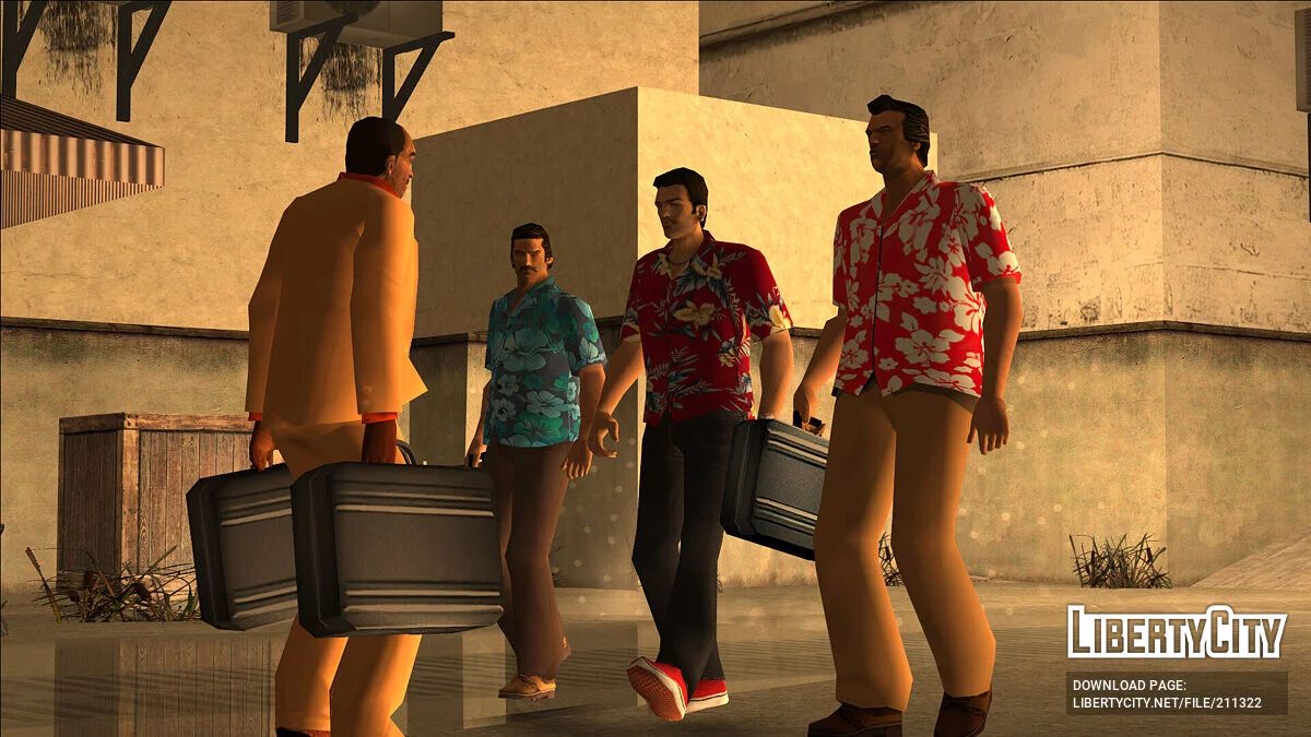 Новые гавайские рубашки для Томми / GTA Vice City
