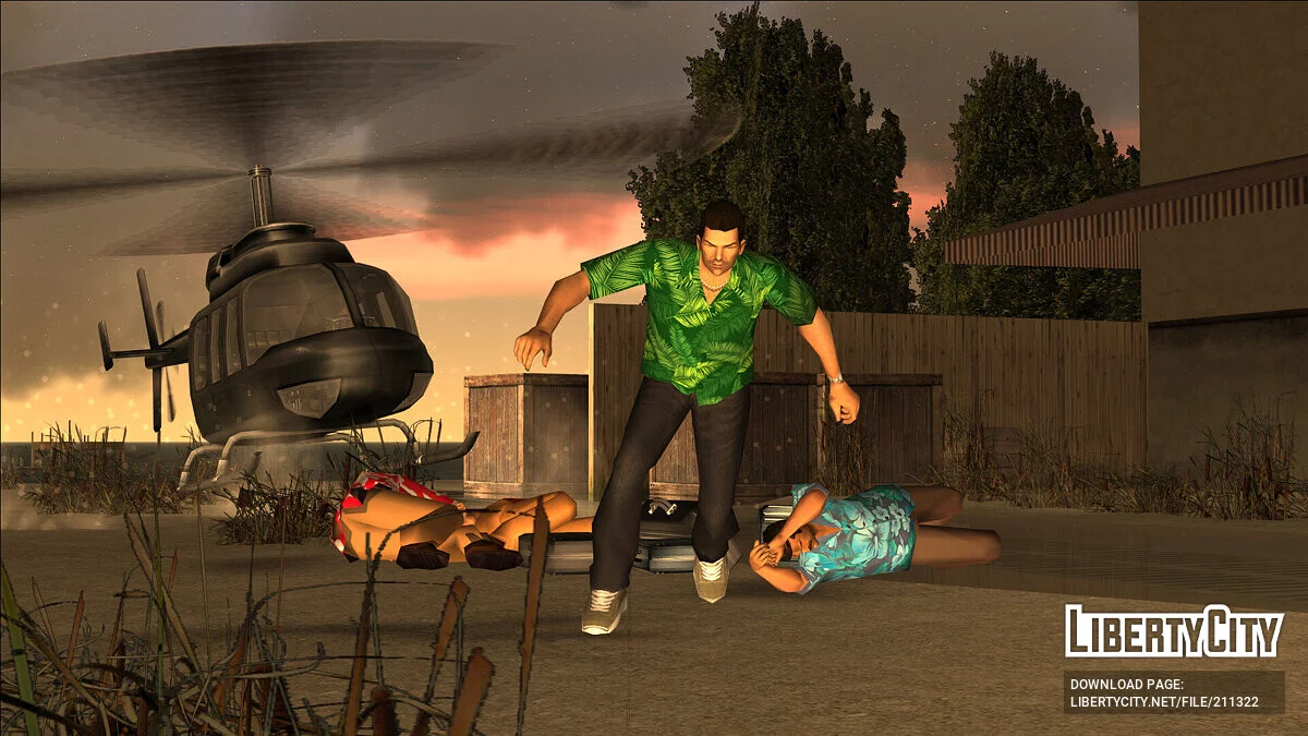 Новые гавайские рубашки для Томми / GTA Vice City
