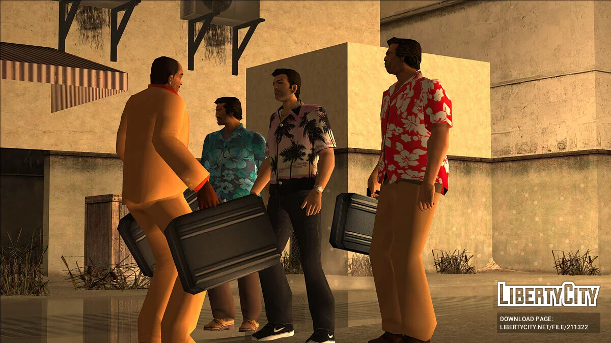 Новые гавайские рубашки для Томми / GTA Vice City