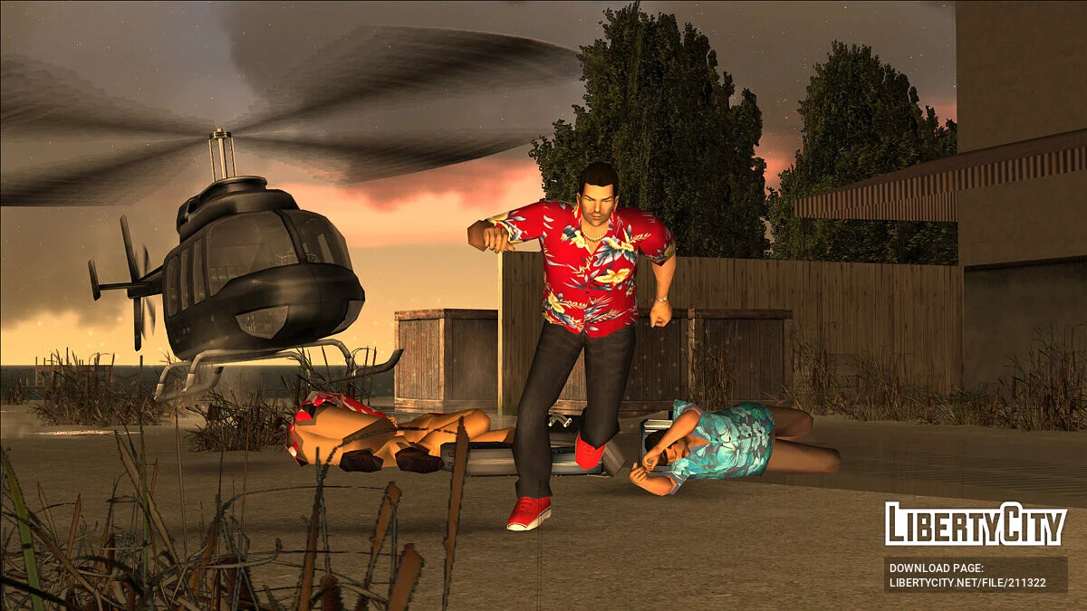 Новые гавайские рубашки для Томми / GTA Vice City