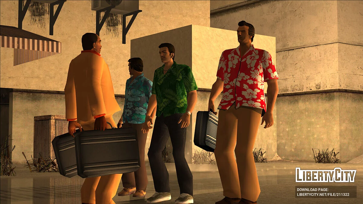 Новые гавайские рубашки для Томми / GTA Vice City