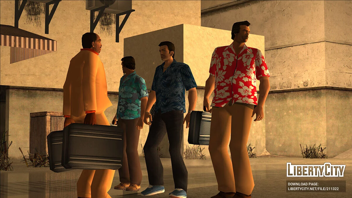 Новые гавайские рубашки для Томми / GTA Vice City