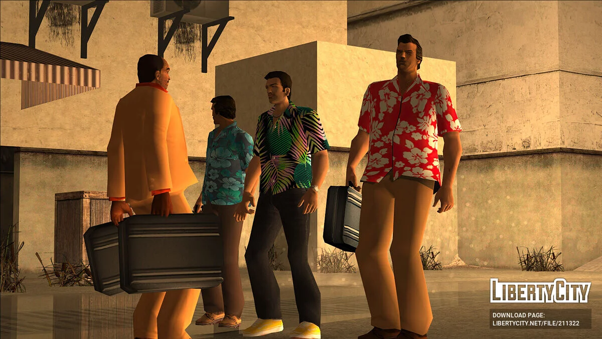 Новые гавайские рубашки для Томми / GTA Vice City