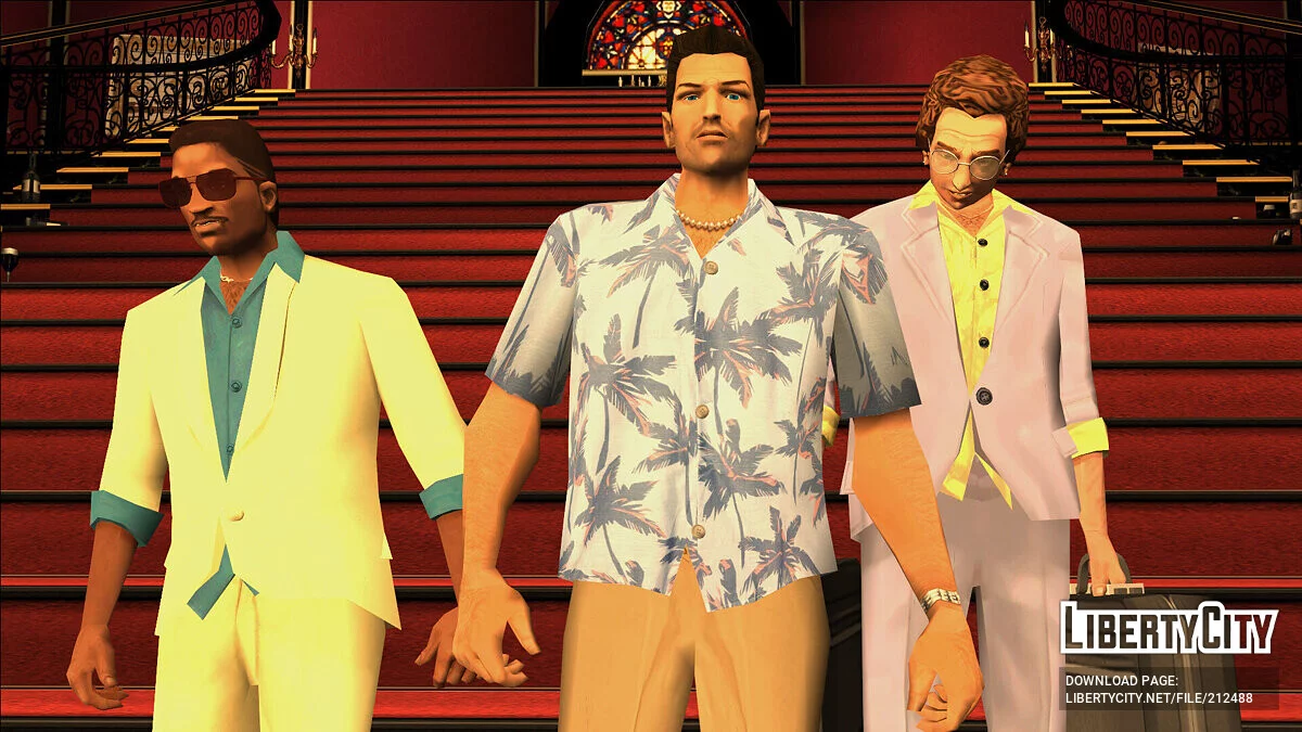 Скины криминальной семьи Форелли для Томми Версетти / GTA Vice City