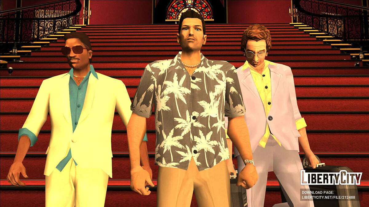 Скины криминальной семьи Форелли для Томми Версетти / GTA Vice City