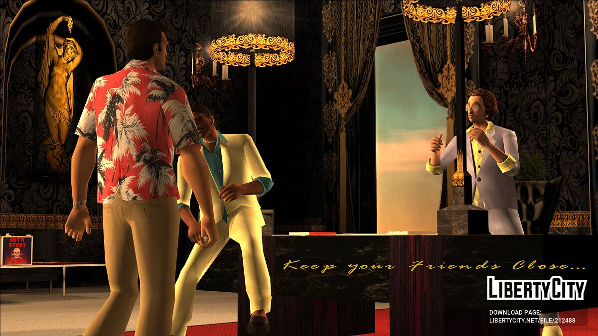 Скины криминальной семьи Форелли для Томми Версетти / GTA Vice City