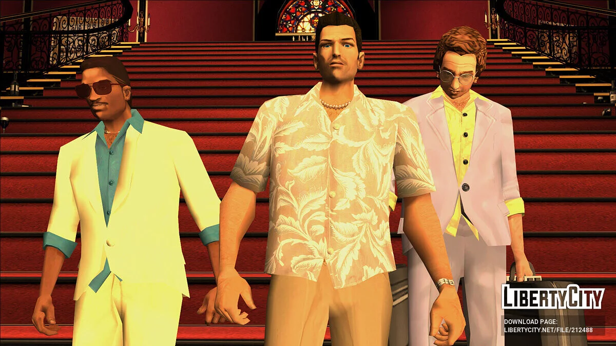 Скины криминальной семьи Форелли для Томми Версетти / GTA Vice City