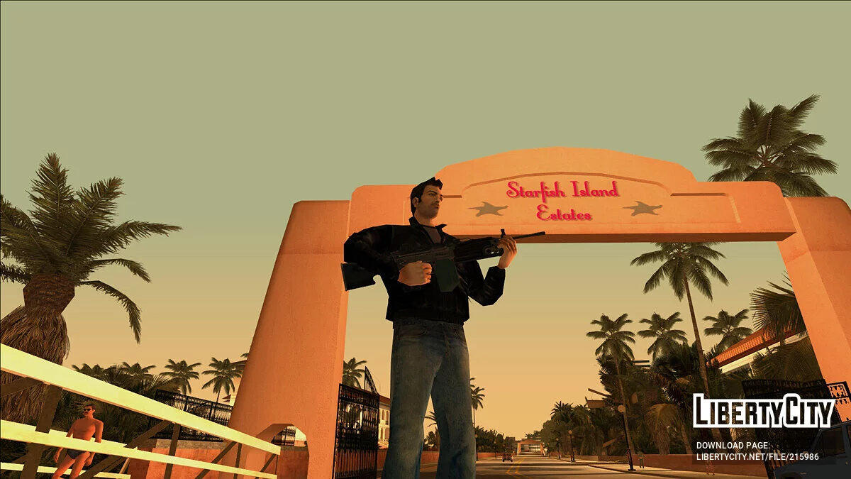 Куртка Клода для Томми (Ретекстур) / GTA Vice City