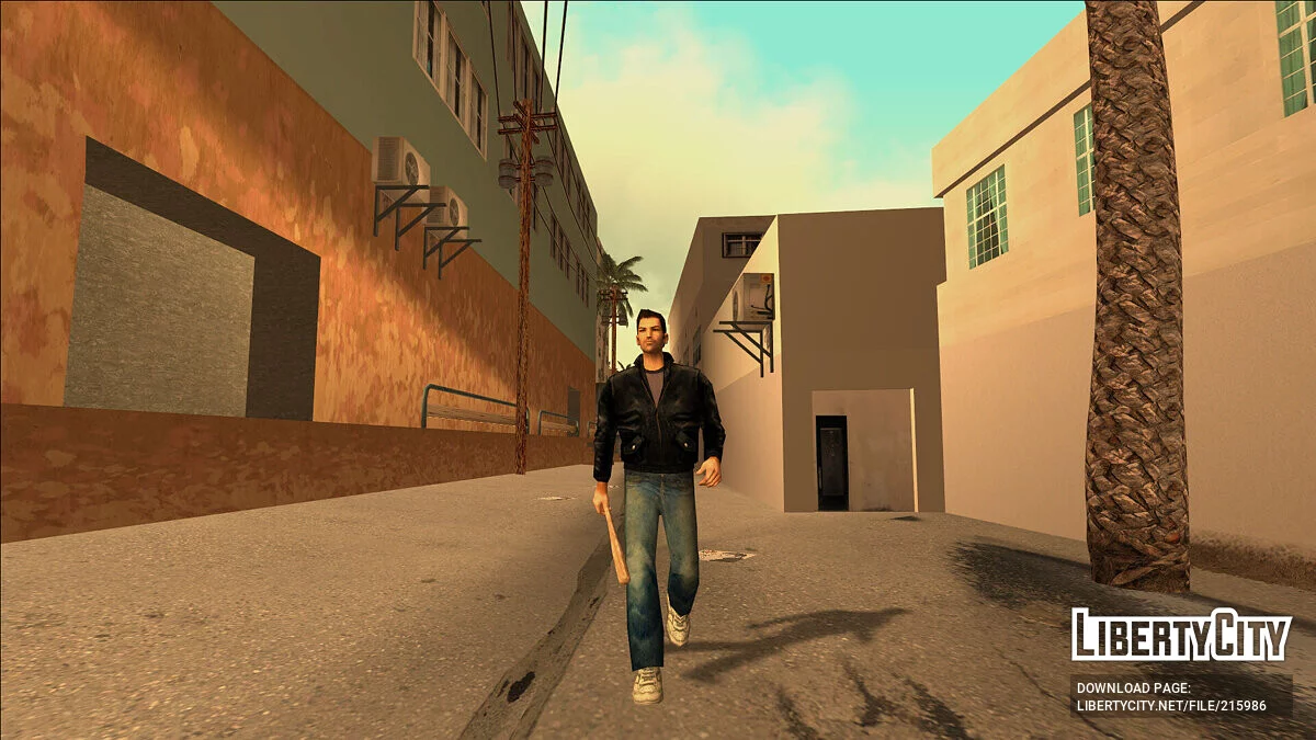 Куртка Клода для Томми (Ретекстур) / GTA Vice City
