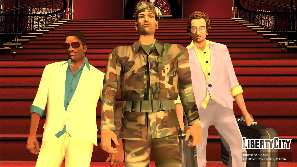 Рабочая одежда для Томми Версетти / GTA Vice City