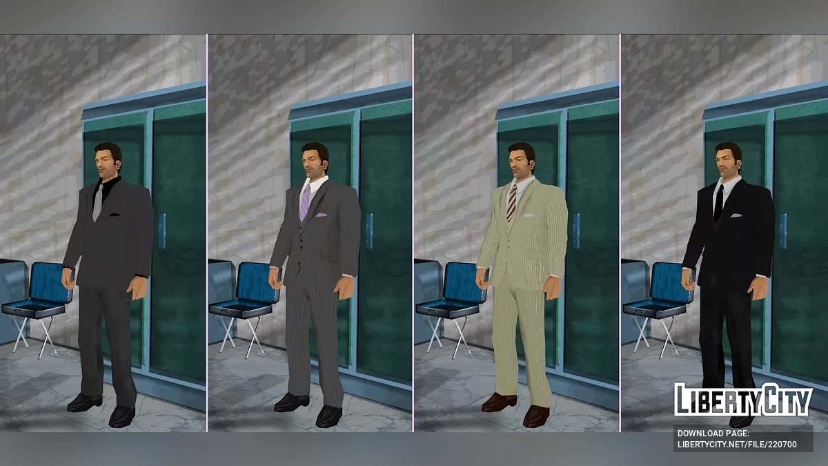Новые костюмы для Томми Версетти / GTA Vice City