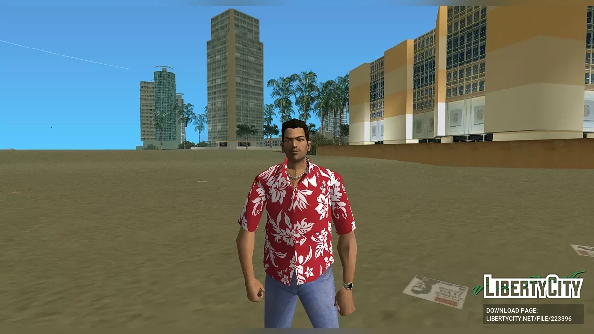 Новая рубашка для Томми Версетти / GTA Vice City