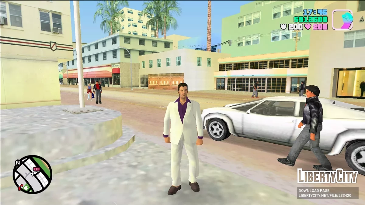 Костюм Лэнса для Томми Версетти / GTA Vice City