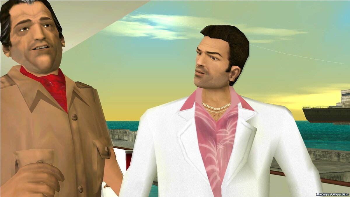 VCS Style Suits для GTA Vice City - Картинка #11
