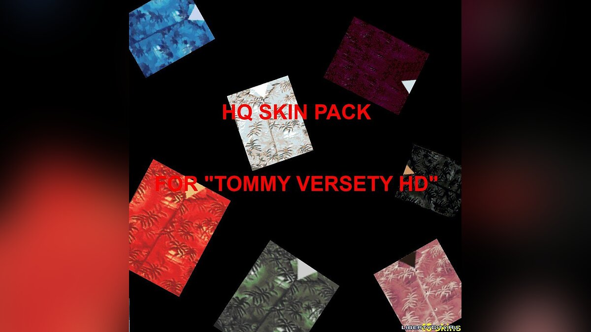 HQ skin pack for "HD Tommy" for GTA Vice City - Картинка #1