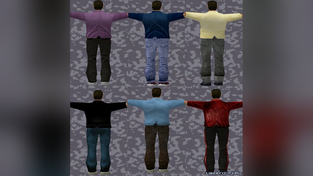 SkinPack for Tommy by AnriTool for GTA Vice City - Картинка #3