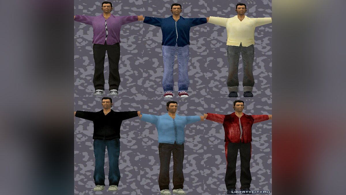 SkinPack for Tommy by AnriTool for GTA Vice City - Картинка #5