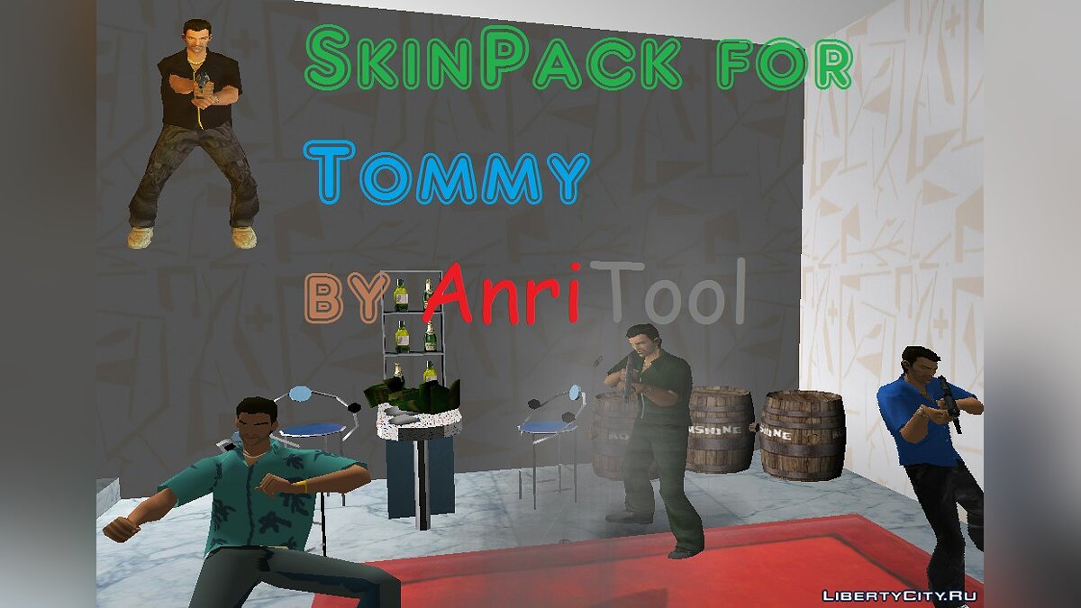 SkinPack for Tommy by AnriTool for GTA Vice City - Картинка #1