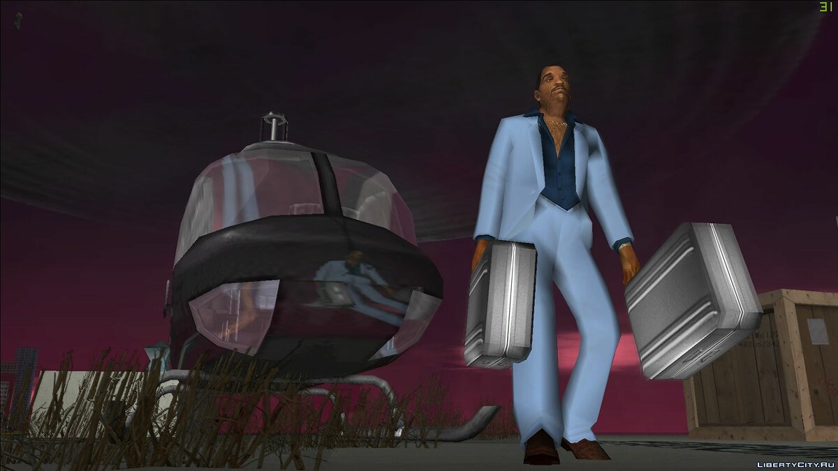 Vic Vance in suit для GTA Vice City - Картинка #3