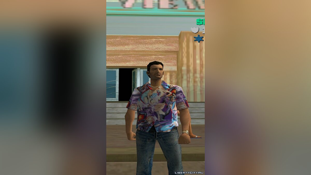 Рубашка Мэтта Тэйлора для GTA Vice City - Картинка #2