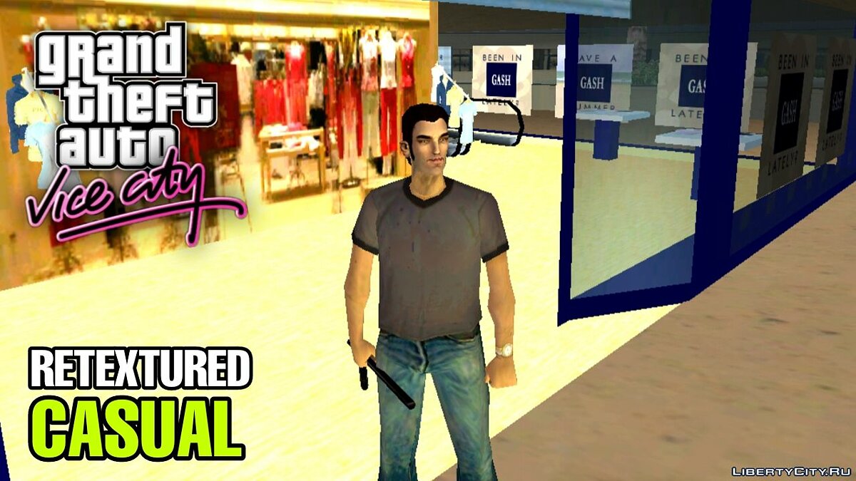 Tommy Retextured (Claude-Style) for PC/Android для GTA Vice City - Картинка #6