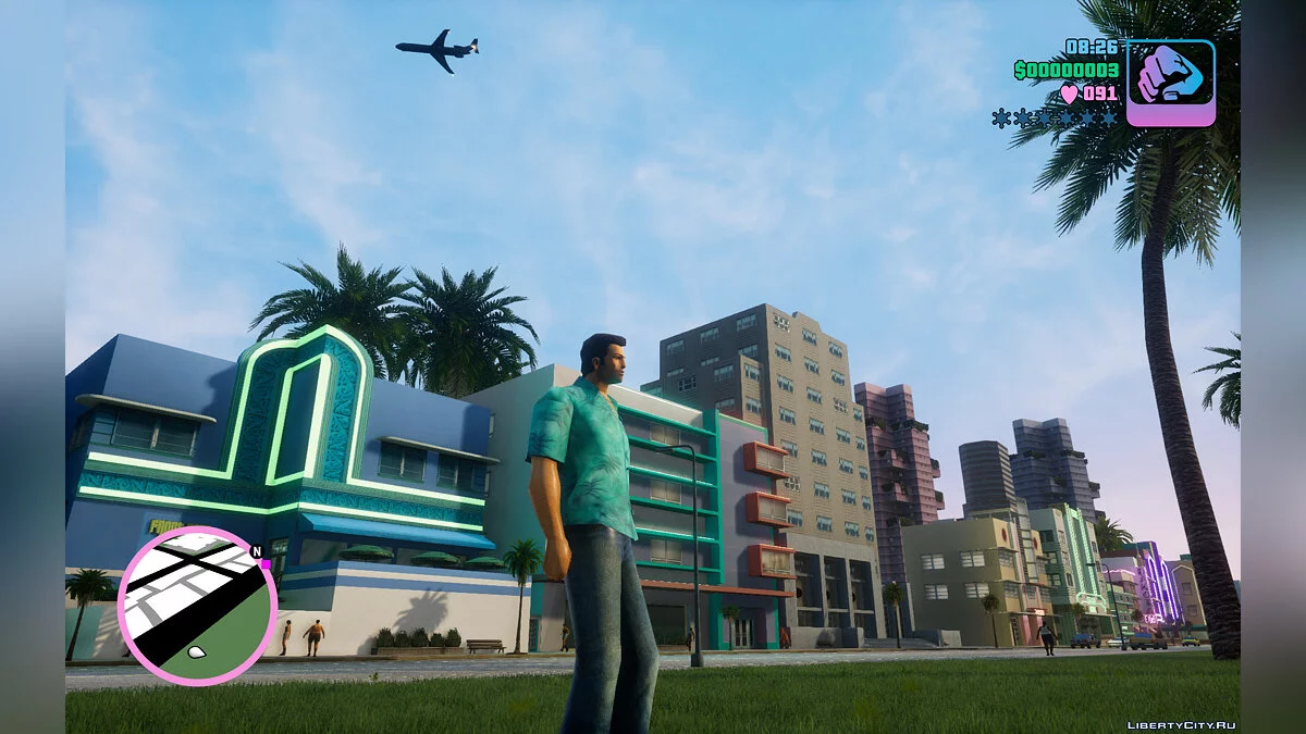 Классическая модель Томми с HD-текстурами / GTA Vice City: The Definitive Edition