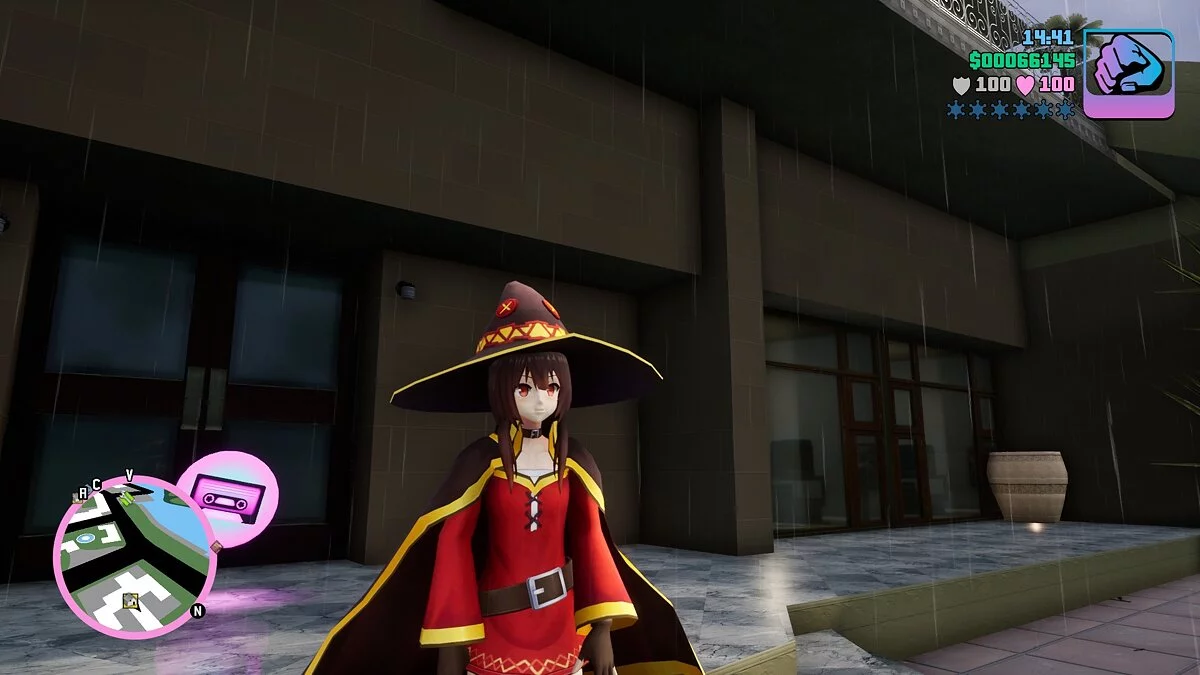 Megumin skin v2 / GTA Vice City: The Definitive Edition