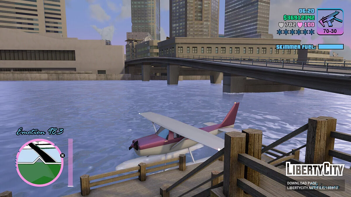 Фикс для гидросамолета / GTA Vice City: The Definitive Edition