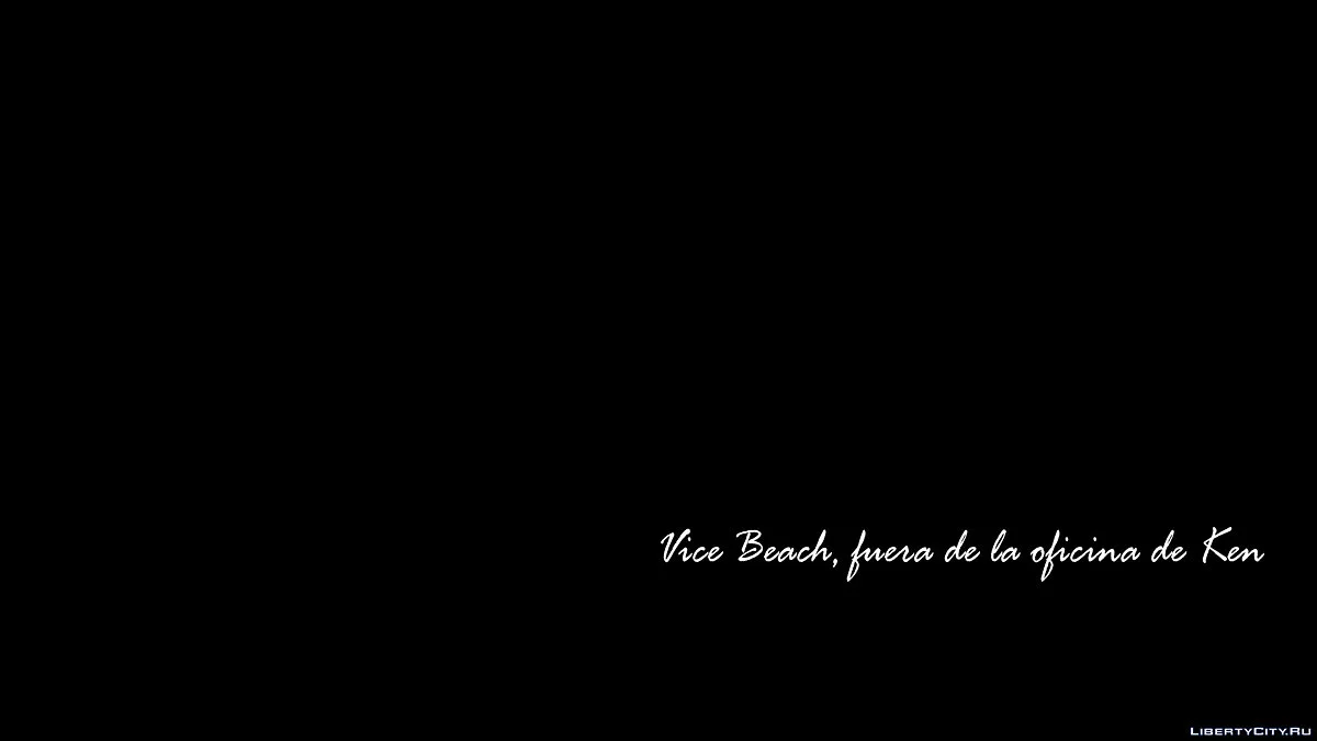 Обновлённое интро в начале игры + несколько языков / GTA Vice City