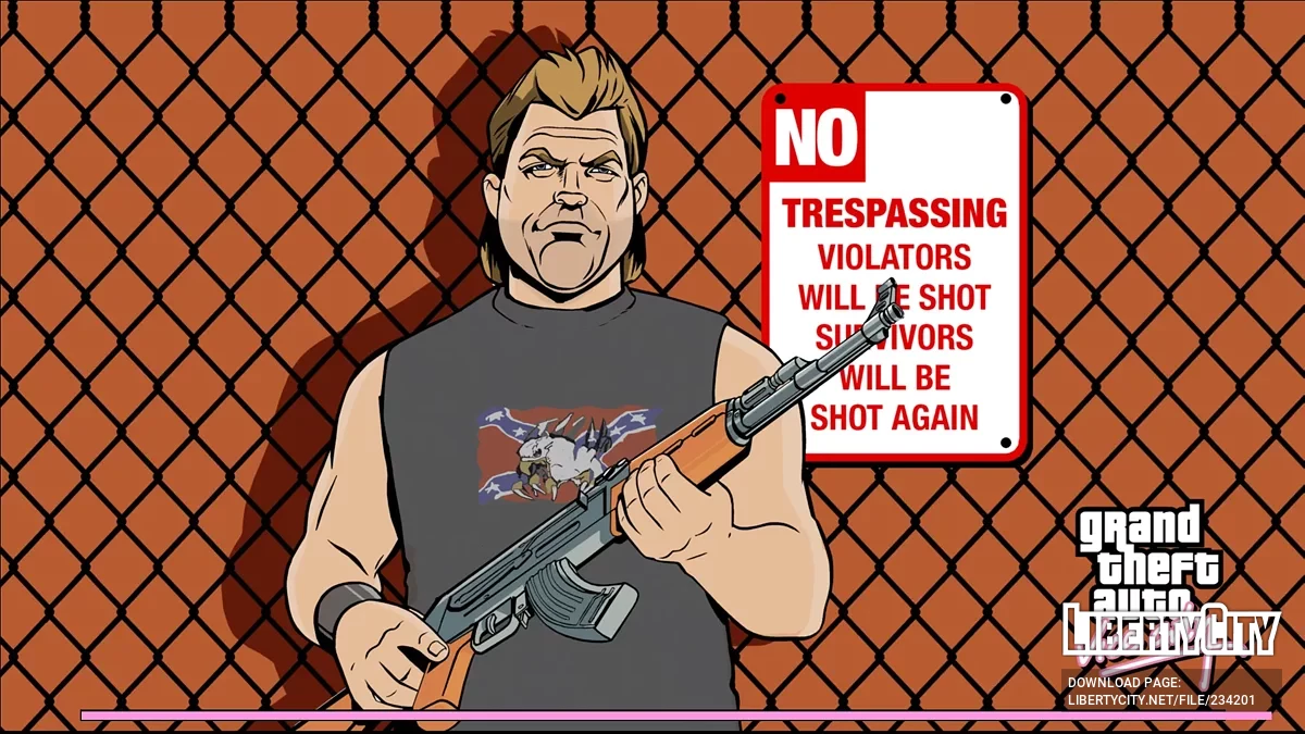 Атмосферная подборка для интерфейса (для Вайс-Сити) / GTA Vice City