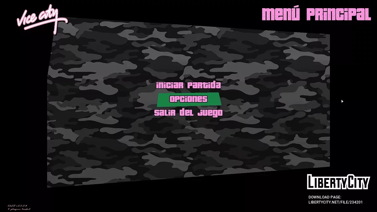 Атмосферная подборка для интерфейса (для Вайс-Сити) / GTA Vice City