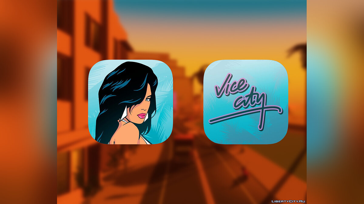 GTA VC icon Trilogy style for GTA Vice City - Картинка #1