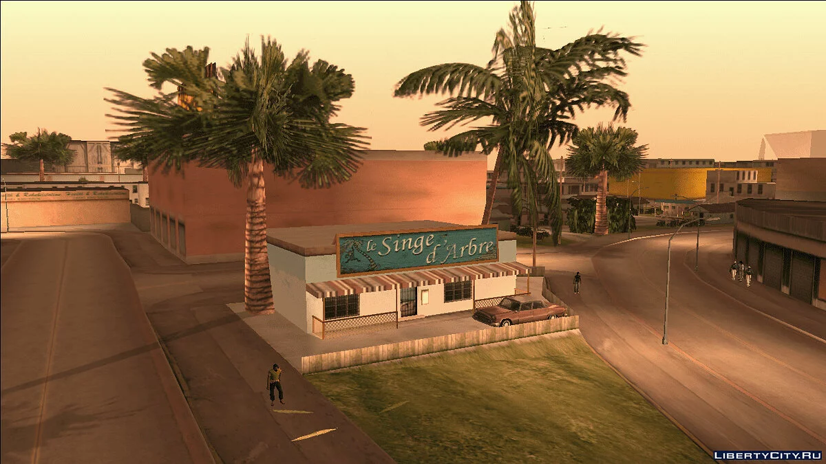 Le Singe d'Arbre Cafe из GTA VCS / GTA Vice City