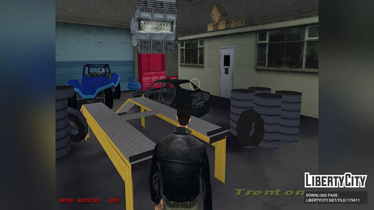 Расширенный гараж Джоуи Леоне / GTA Vice City