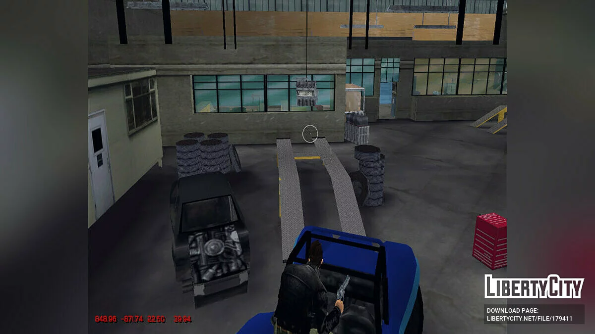 Расширенный гараж Джоуи Леоне / GTA Vice City