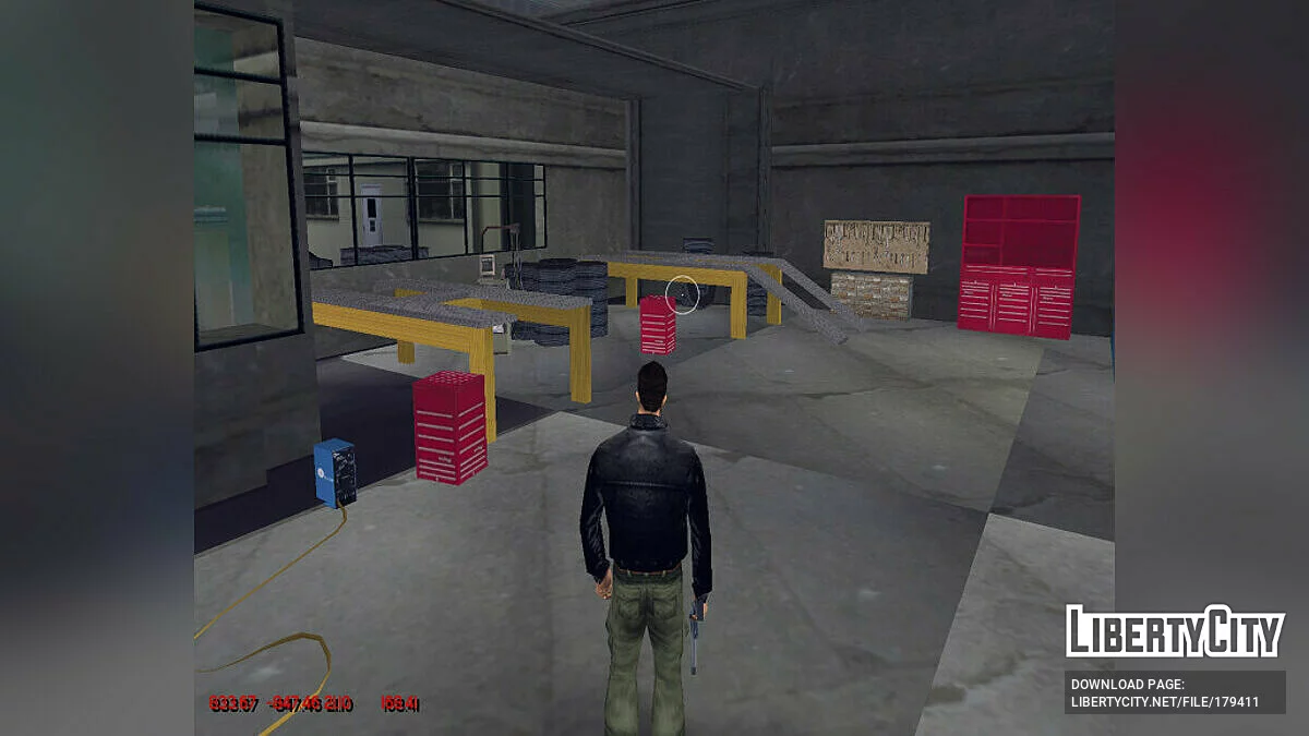 Расширенный гараж Джоуи Леоне / GTA Vice City