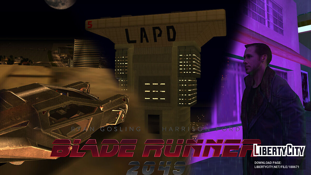 LAPD building from Blade Runner 2049 for GTA Vice City - Картинка #2