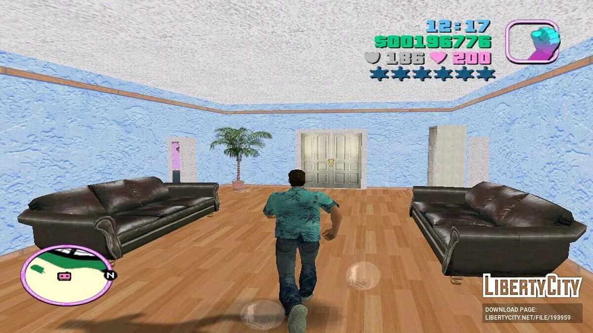 Новый дом с бассейном и задним двором / GTA Vice City