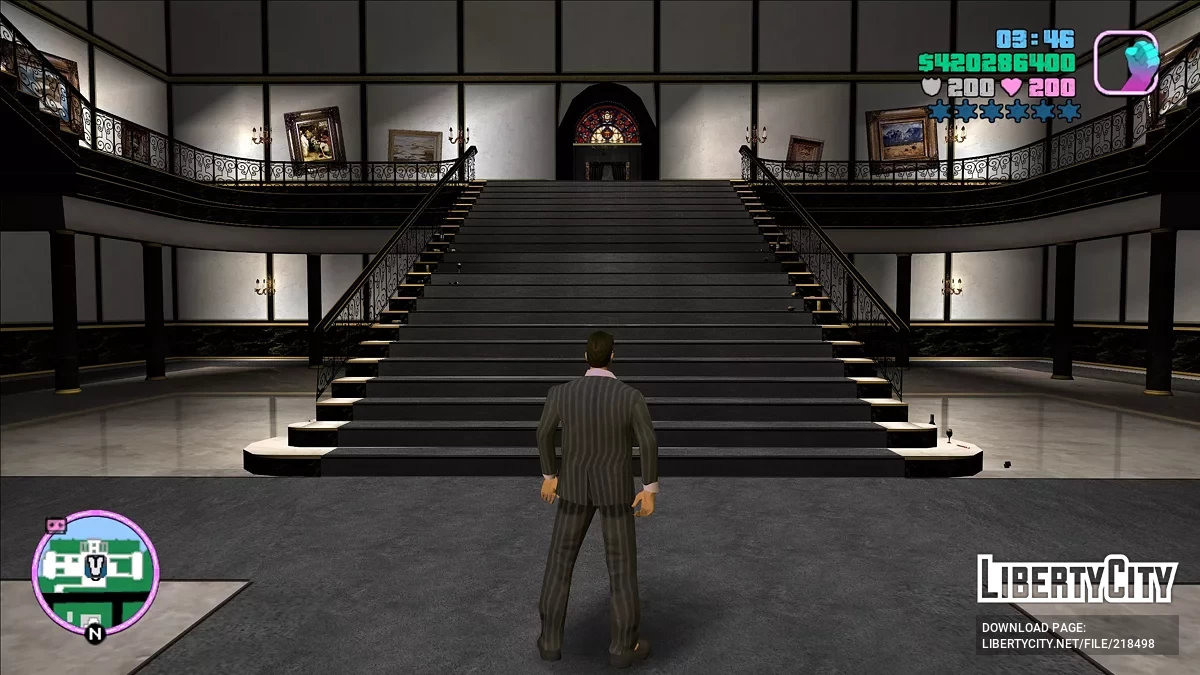 Осовремененный особняк Томми Версетти / GTA Vice City