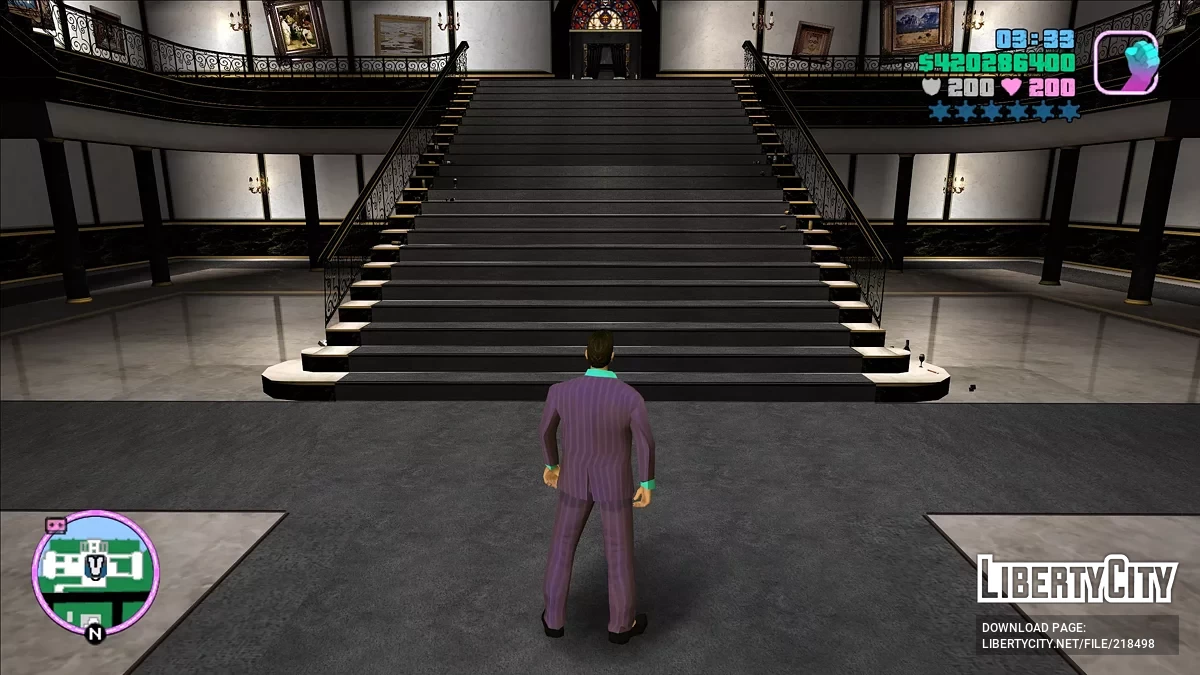 Осовремененный особняк Томми Версетти / GTA Vice City